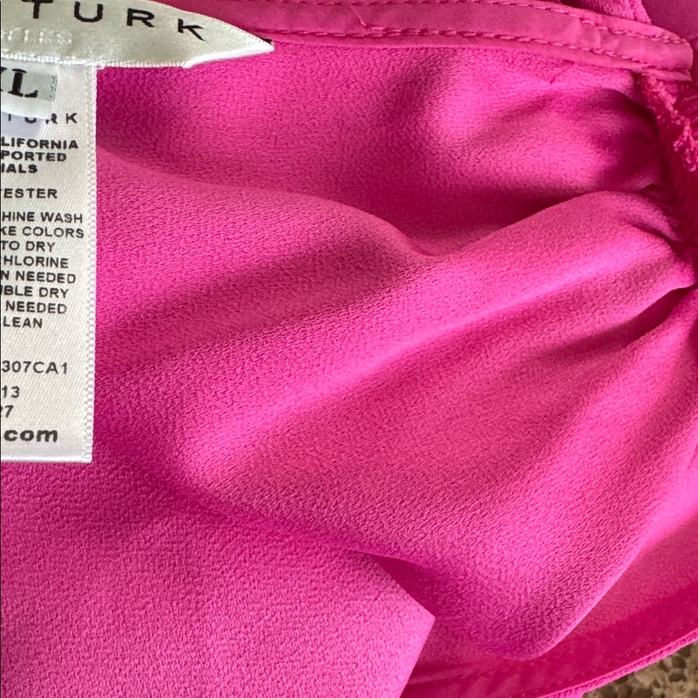 Trina Turk Haipo Fuchsia XL Dress - Picture 15 of 15